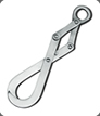 gancho obst&eacute;trico plegable vacunos acero inoxidable