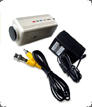 cámara de video para microscopio con accesorios sistema ntsc