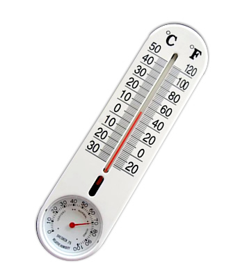 termómetro ambiental c/higrometro 10x5 cmºC-ºF